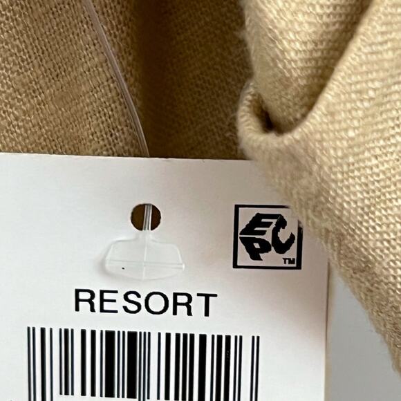 Womens XL Romper Linen Shorts Jumpsuit Classic Resort Elegant Preppy Boho Casual - Picture 8 of 15